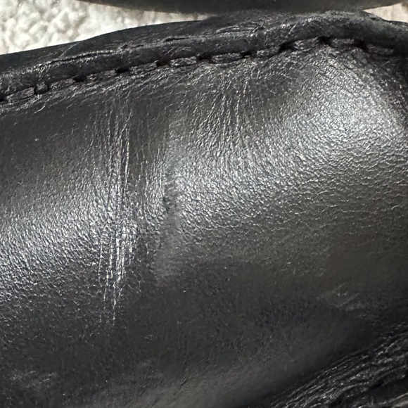 Marc Joseph Black Leather Driver Loafers - Picture 9 of 13